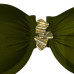 Top Bojo Aro Meia Taça com detalhe verde Top Bojo Aro Meia Taça com detalhe verde