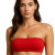 Top Bojo Faixa com Alça Vermelho
