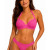 Conjunto Top Bojo Txai Calcinha Plus Size rosa Rosa