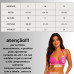 Conjunto Top Bojo Txai Calcinha Plus Size rosa Conjunto Top Bojo Txai Calcinha Plus Size rosa