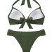 Conjunto Top Bojo Txai Calcinha Plus Size verde Conjunto Top Bojo Txai Calcinha Plus Size verde
