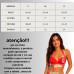 Conjunto Top Bojo Txai Calcinha Plus Size vermelho Conjunto Top Bojo Txai Calcinha Plus Size vermelho