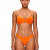 Conjunto top bojo aro calcinha asa delta levanta bumbum royal Laranja
