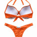 Conjunto top bojo aro calcinha asa delta levanta bumbum Laranja Conjunto top bojo aro calcinha asa delta levanta bumbum Laranja