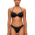 Conjunto top bojo aro calcinha asa delta levanta bumbum royal Preto