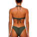 Conjunto top bojo aro calcinha asa delta levanta bumbum verde Conjunto top bojo aro calcinha asa delta levanta bumbum verde