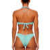 Conjunto top bojo aro calcinha asa delta levanta bumbum verde menta Conjunto top bojo aro calcinha asa delta levanta bumbum verde menta