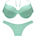 Conjunto top bojo aro calcinha asa delta levanta bumbum verde menta Conjunto top bojo aro calcinha asa delta levanta bumbum verde menta
