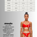 Conjunto top bojo aro calcinha asa delta levanta bumbum vermelho Conjunto top bojo aro calcinha asa delta levanta bumbum vermelho