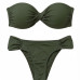 Top bojo Cruzado e Calcinha plus size verde Top bojo Cruzado e Calcinha plus size verde