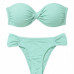 Top bojo Cruzado e Calcinha plus size verde menta Top bojo Cruzado e Calcinha plus size verde menta