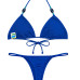 Conjunto Cortininha pedraria Calcinha Fio delta azul Royal Conjunto Cortininha pedraria Calcinha Fio delta azul Royal