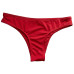 Calcinha biquíni larga vermelho