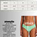 Calcinha biquíni plus size franzida verde menta Calcinha biquíni plus size franzida verde menta