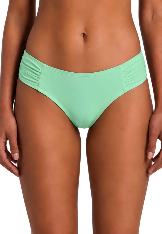 Calcinha biquíni plus size franzida verde menta Calcinha biquíni plus size franzida verde menta