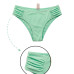 Calcinha biquíni plus size franzida verde menta Calcinha biquíni plus size franzida verde menta