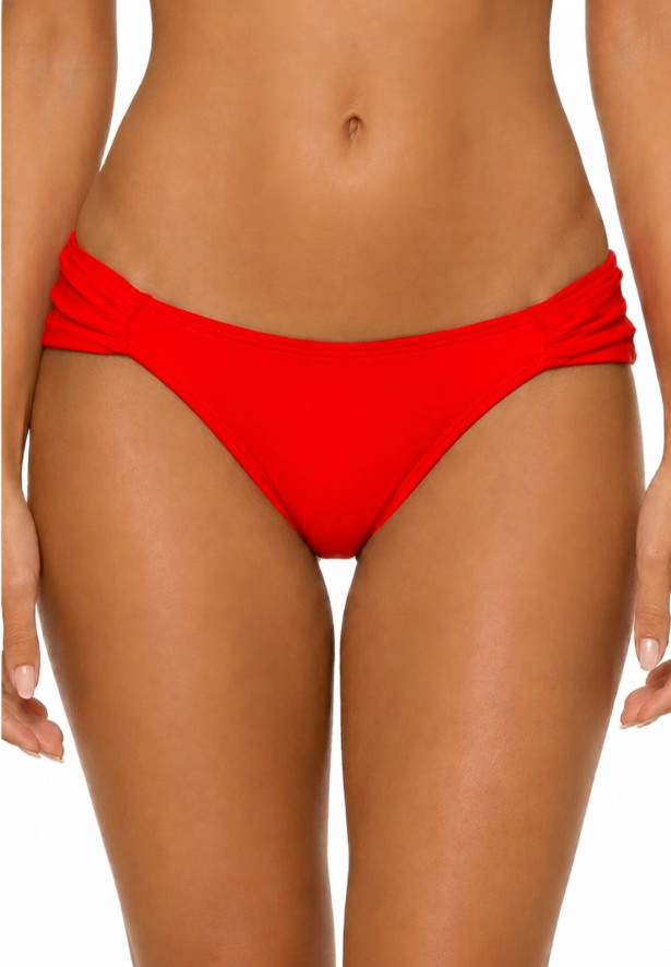 Biquíni calcinha quadrada vermelho