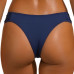 Biquíni calcinha plus size quadrada azul marinho