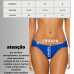 Biquíni calcinha plus size quadrada royal