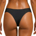 Biquíni calcinha plus size quadrada preto