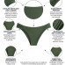 Biquíni calcinha plus size quadrada verde