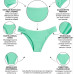 Biquíni calcinha plus size quadrada verde menta
