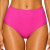 Calcinha biquíni hot pants rosa Rosa