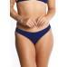 Conjunto de biquíni top fixo calcinha asa delta ripple azul marinho