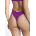 Conjunto de biquíni top babado calcinha asa delta ripple magenta