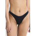 Conjunto de biquíni top fixo calcinha asa delta ripple preto