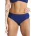 Conjunto de biquíni plus franzido azul marinho