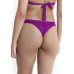 Conjunto de biquíni frente unica fixo calcinha quadrada magento
