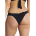 Conjunto de biquíni top bojo laço calcinha ripple preto