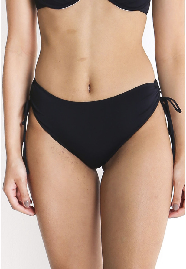 Biquíni calcinha sunquini túnel preto