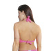 Conjunto de biquínis plus franzido rosa