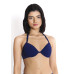 Conjunto de biquíni top 1/2 taça calcinha sunquini azul marinho