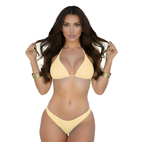 Biquíni Cortininha com Asa delta Levanta Bumbum