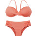 Biquini Conjunto Top Meia Taça Calcinha Plus Franzida Biquini Conjunto Top Meia Taça Calcinha Plus Franzida