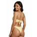 Biquíni Conjunto Top Com bojo removível tomara que caia e Calcinha Asa Delta