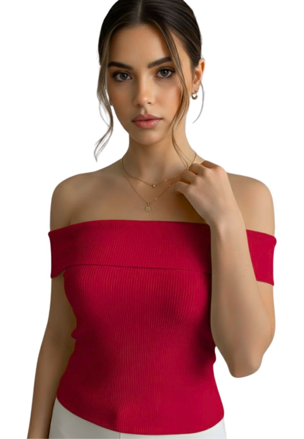 Blusa Feminina Ombro a Ombro