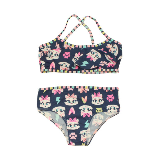 Conjunto de Biquini Infantil Gatinha