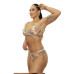 Top Sr + Sunquini estampa araras tropical