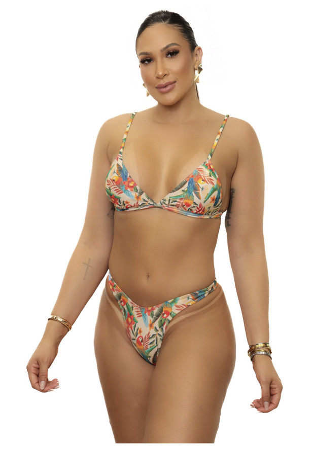 Top fixo com regulador + asa delta ripple araras tropical Top fixo com regulador + asa delta ripple araras tropical