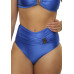 Top lift + calcinha hot pants marrakech azul