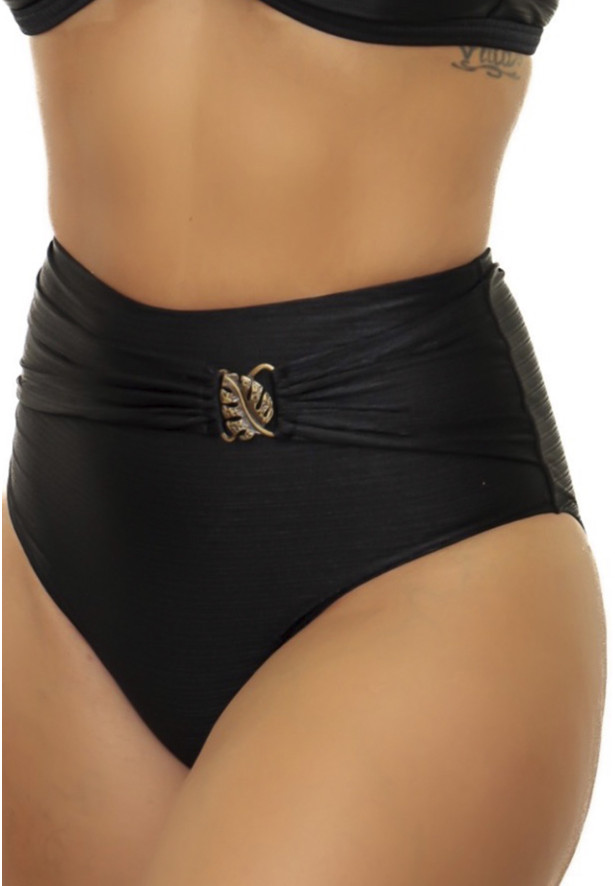 Calcinha hot pants estampa marrakech preto