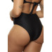 Calcinha hot pants estampa marrakech preto