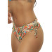 Top Sr + Sunquini estampa araras tropical
